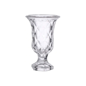 Vaso 12x18,5x8cm decorativo vidro ref dva711 V Madalozzo