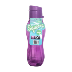 Garrafa 600 ml squeeze plastico color ref top0982 Dl Festas