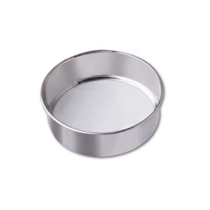 Peneira polvilhador 24 cm redonda inox ref 7207 Kehome