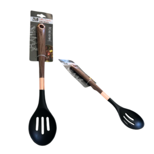 Escumadeira 33cm plastico belmont preto ref 8784 Ke Home