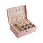 Produto Caixa porta joias 24x18,5x9cm c/ fechadura ref 9419 Kehome