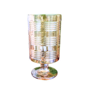 Produto Vaso decorativo 18,7x10cm vidro ambar ref 88466 Kehome