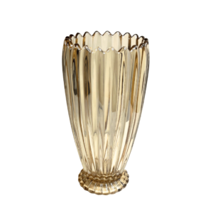 Vaso 27cm decorativo vidro lotus ref yjhp69053d K&M Import