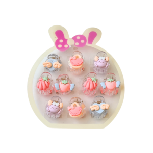 Cartela c/ 10 mini piranha infantil 202357 Lucio Armarinhos