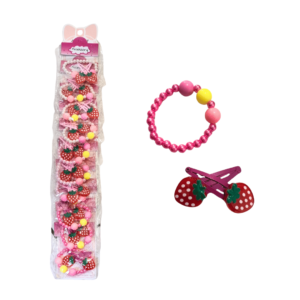Cartela c/ 10 kit pulseira/tic tac infantil 6261 Lucio Armarinhos