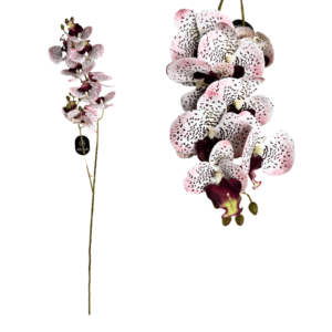 Galho flor atificial 87cm orquidea phalaenopsis real cerme Grillo