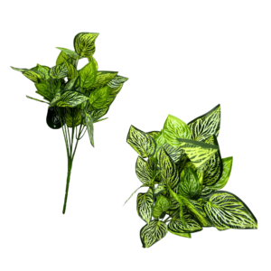 Buque flor artificial 34cm folhas verdes M1 ref 58037568 Grillo