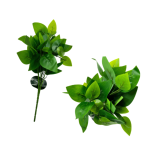 Buque flor artificial 34cm folhas verdes M6 ref 58037573 Grillo