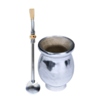 Conj chimarrao cuia e bomba inox tradicao ref 210/2 Simonaggio