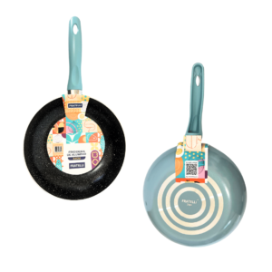 Frigideira n 24 teflon color azul co6969079 Euroquadros Fratelli