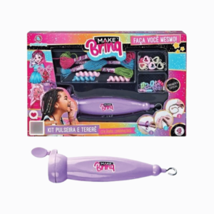 Kit beleza infantil pulseira e terere p/ cabelo ref mk54 Macro