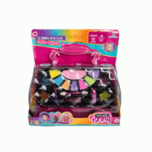 Kit beleza infantil maquiagem sombra/baton/gloss mk06 Macro