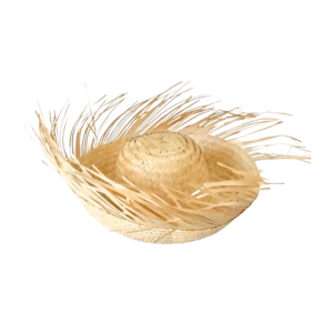 Chapeu de palha infantil desfiado ref 30 Jangadeiro