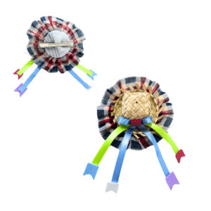 Enfeite mini chapeu c/ pico de pato junino ref 001 Jangadeiro