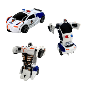 Brinquedo carrinho friccao vira robo ref top378 Maxi Bras