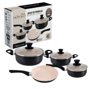 Conj panelas 04 pcs revetimento ceramico monaco pan011 Rio Home