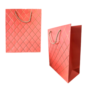 Sacola de papel 26x32x12cm p/ presente ref sac0115 Multiart