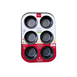 Forma p/ pao de queijo c/ 06 antiaderente czb8059 Rio de Ouro