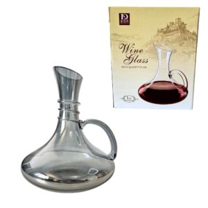 Garrafa decanter 1,5cm vidro furtacor chumbo 378426 Cim Companhia