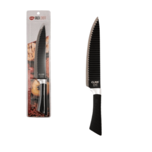 Faca de cozinha inox cabo plastico cheff ref ck6580 Clink