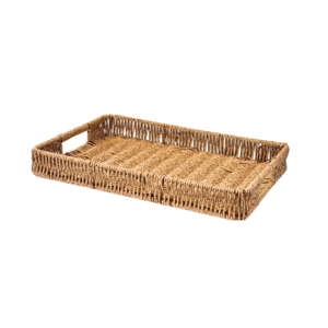 Bandeja 34,5x25x4,3cm retangular trancada pvc ref f0185 FWB