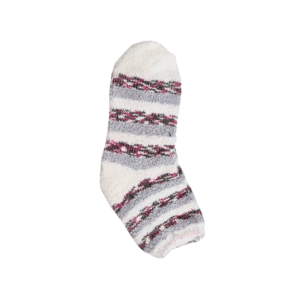 Meia adulto feminina 37-41 pelucia listrada ref rjc1671 elite