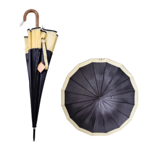 Guarda chuva automatico colorido cabo curvo ref rjs010079 Elite