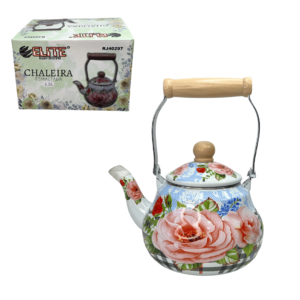 Chaleira 1,5 lts esmaltada ref rj40297 Elite