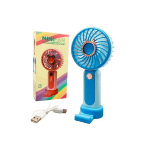 Ventilador mini 16cm portatil cb usb porta celular 1771 DL Festas