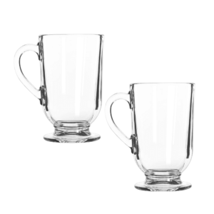 Jogo c/ 02 canecas 325m vidro berlim ref 14355 Inga Import