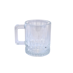 Caneca 370 ml vidro transparente ref 15143 Inga Import