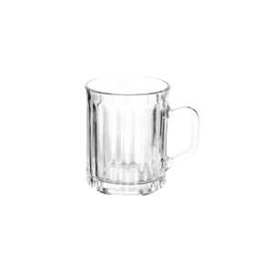 Caneca 300 ml vidro transparente ref 15502 Inga Import