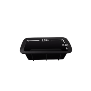 Forma de silicone 16x7,5x05cm pao/bolo black ref cla09417 Wincy