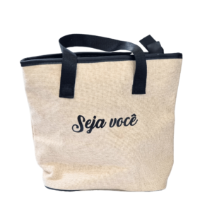 Bolsa 27x12x24cm poliester seja voce ref fj90671 FWB