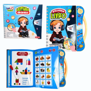 Brinquedo livro musical educativo leitura dinamica 2313 Maxi Bras
