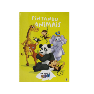 Livro pintando animais ref 4044 Todolivro