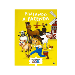 Livro pintando fazenda ref 4068 Todolivro