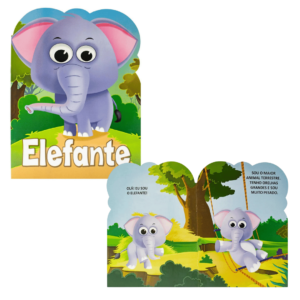 Livro colecao olha quem sou elefante ref 1317 Todolivro
