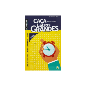 Livro scottini caca palavras 2013 facil 32 paginas 5610 Todolivro