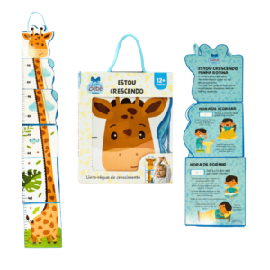 Livro infantil regua do crescimento azul ref 6501 Todolivro