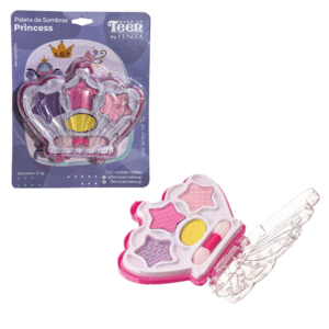 Paleta c/ 04 sombras maquiagem infantil princesa 1117 Climaco