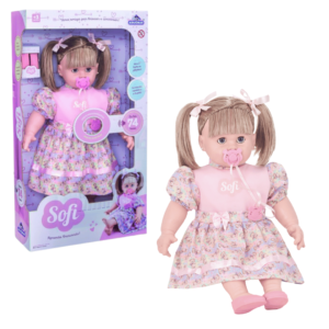 Boneca sofi 58cm fala 74 frases ref 390 Adijomar