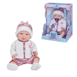 Boneca reborn doce vida passeio 31cm ref 471 Adijomar