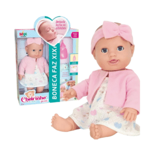Boneca cheirinho de nenem faz xixi ref 806 Milk