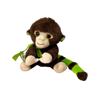Brinquedo animal pelucia macaco 24cm ref 882301424 Tuka Toy