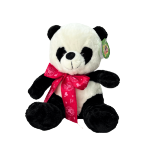 Brinquedo animal pelucia urso panda 27cm ref vtk7100632u Tuka Toy