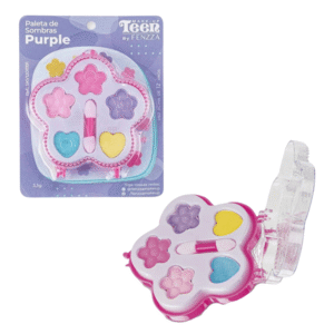 Paleta c/ 05 sombras maquiagem infantil estrela ref 1191 Climaco