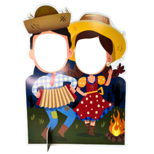 Enfeite junino display casal p/ fotos ref 9001 Winth