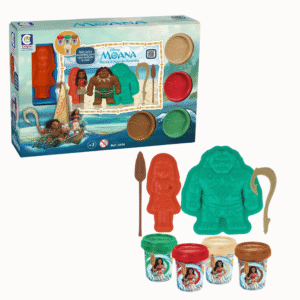 Brinquedo massinha de modelar moana e maui ref 2696 Cotiplas
