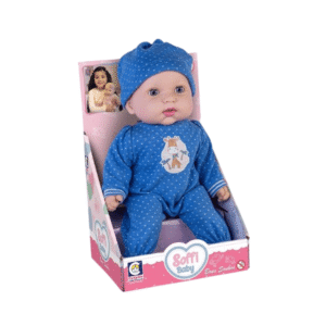 Boneco soffi baby bons sonhos menino ref 2836 Cotiplas